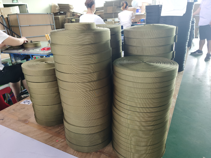 Delivery of 50,000 metres of mil-w-17337 webbing