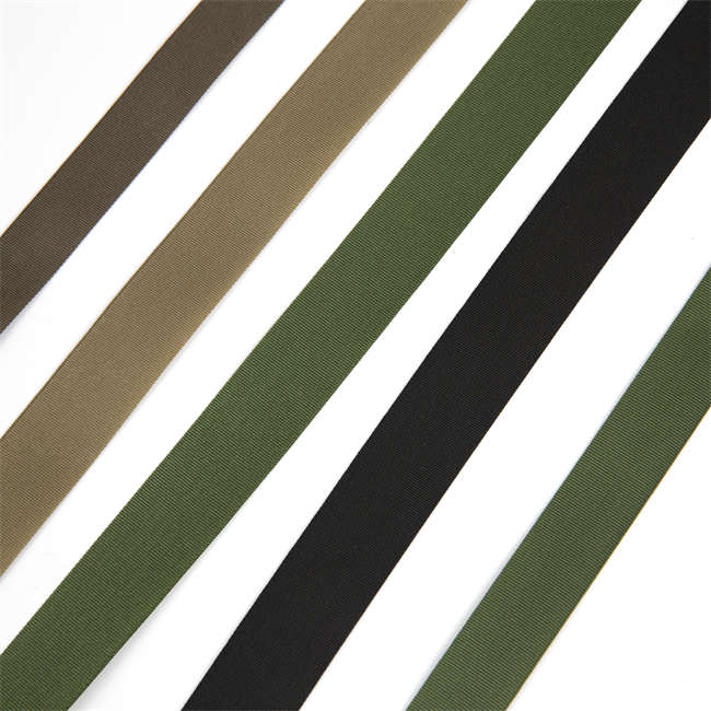 MIL-SPEC 5038 Type 4 Polyester Replica Webbing - Colors